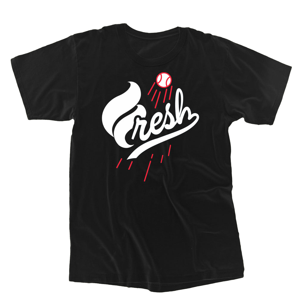 Fresh Baseball Tee Black