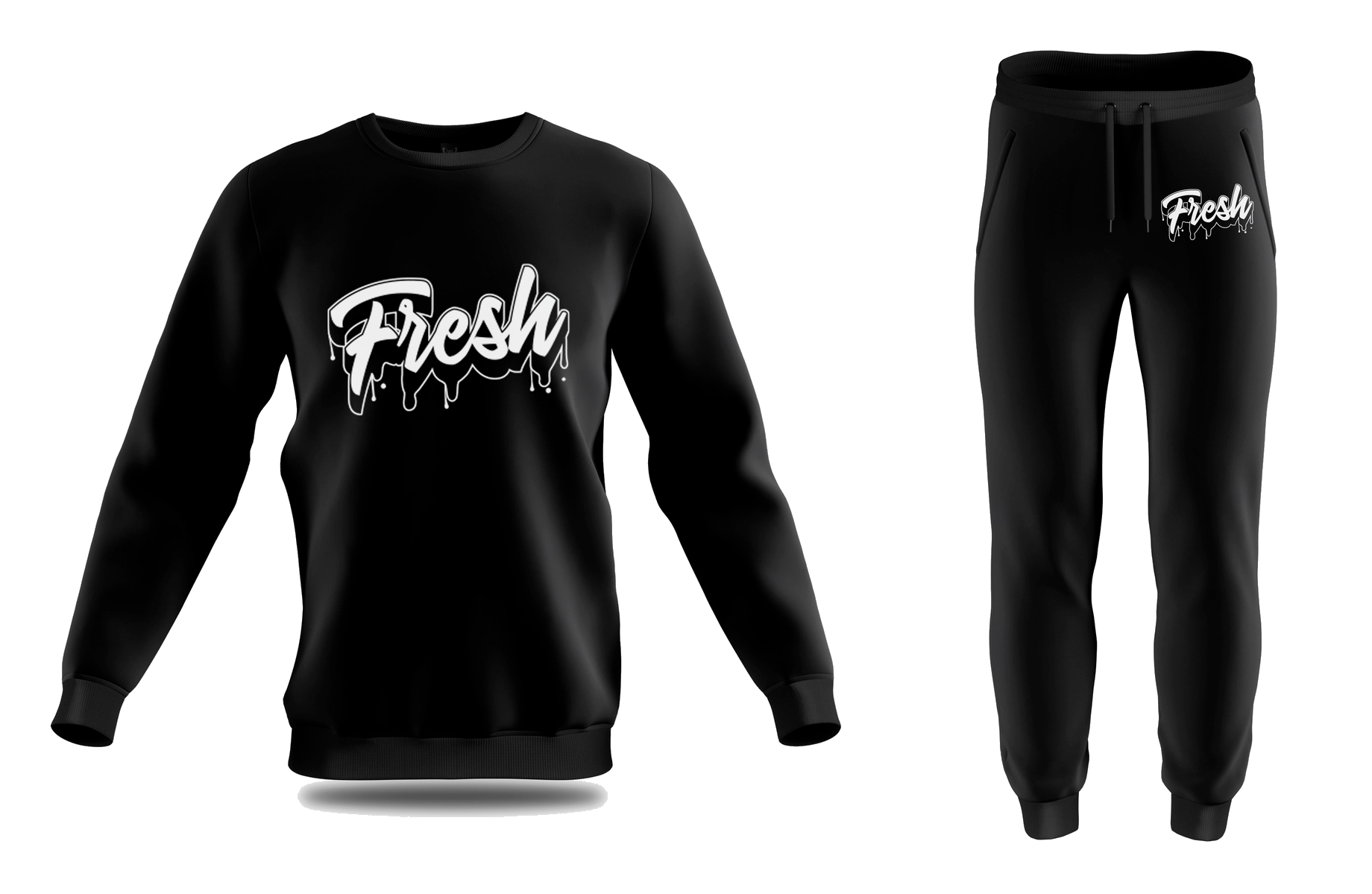Fresh Drip Joggers & Sweatshirt Set